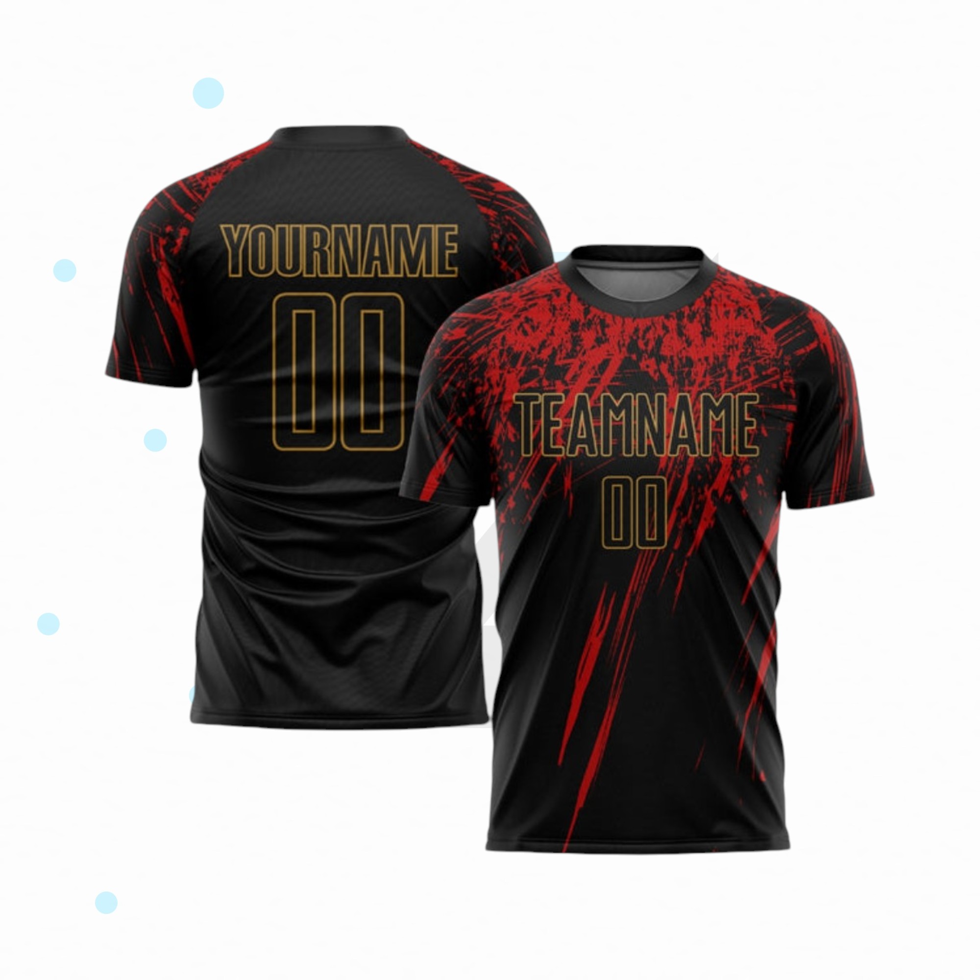 SwiftCore Pro Soccer Uniform | Custom Match Jersey & High‑Mobility Performance Shorts angle 2
